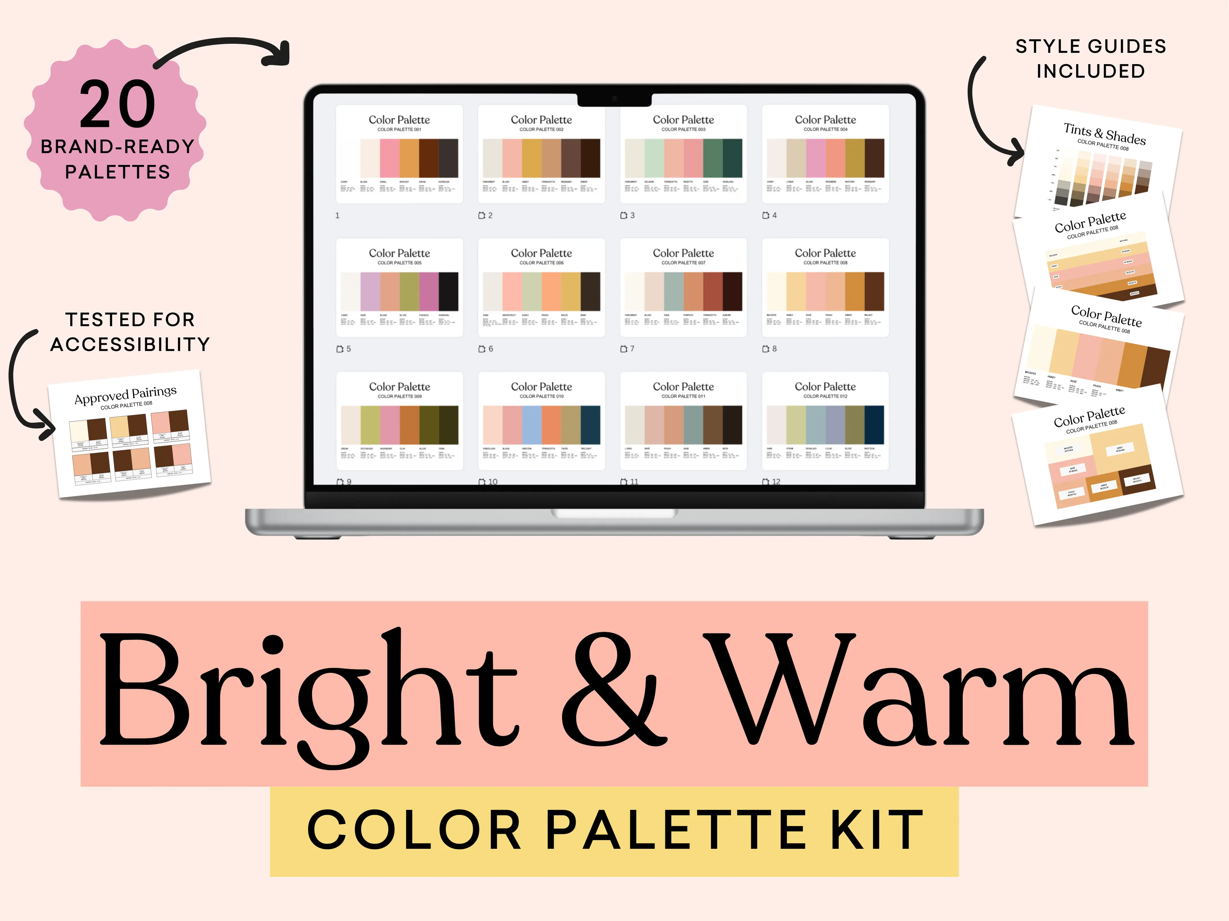 Bright & Warm Color Palette Kit - Image 7