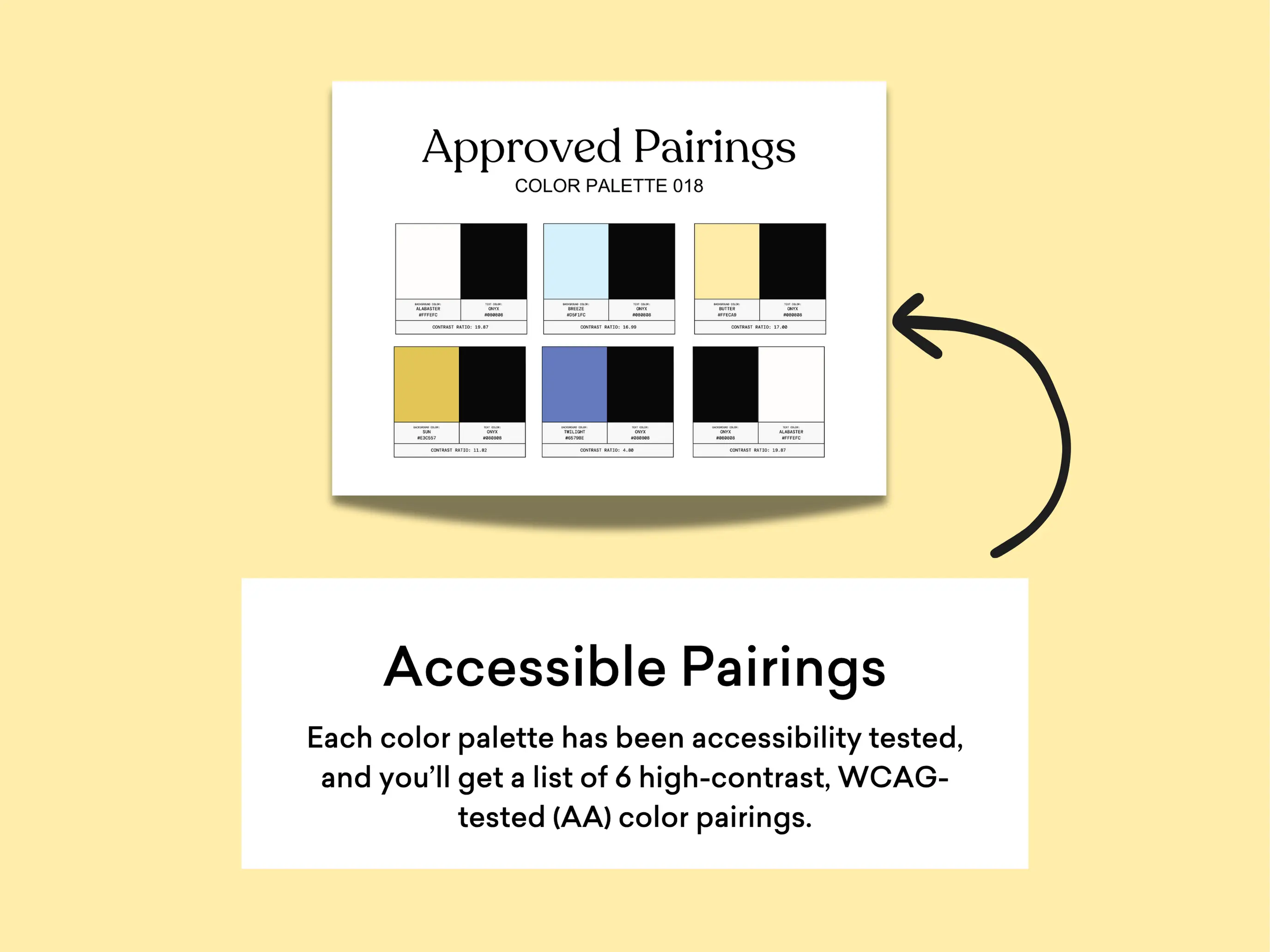 Butter Yellow Color Palette Kit - Image 5