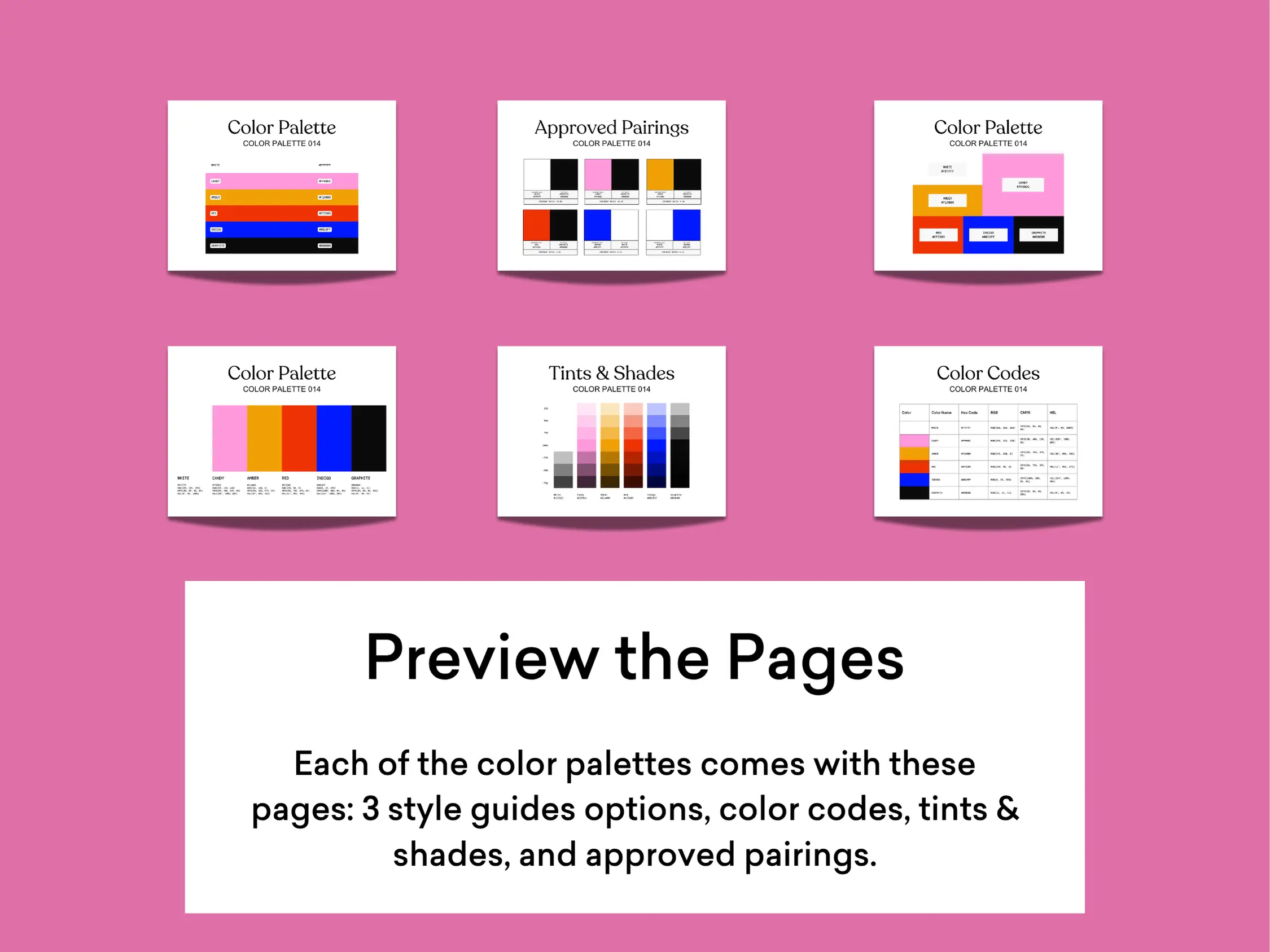 Pink Color Palette Kit - Image 7